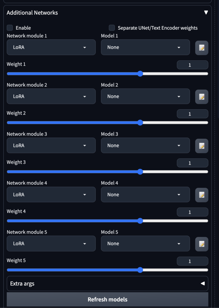 Stable DiffusionでLoRAを利用するための拡張機能『Kohya-ss Additional Networks』の使い方 ...