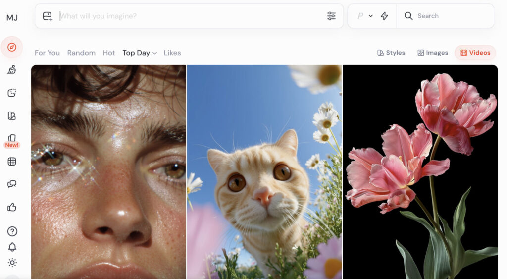 Midjourney公式ページ