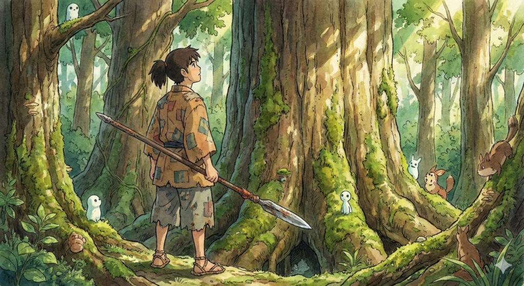 Geminiで生成したアニメ風画像