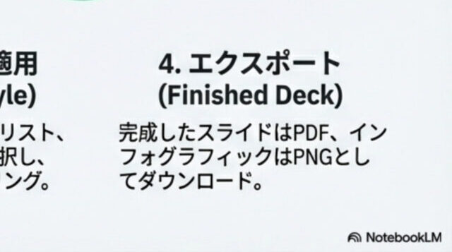 削除前のスライド