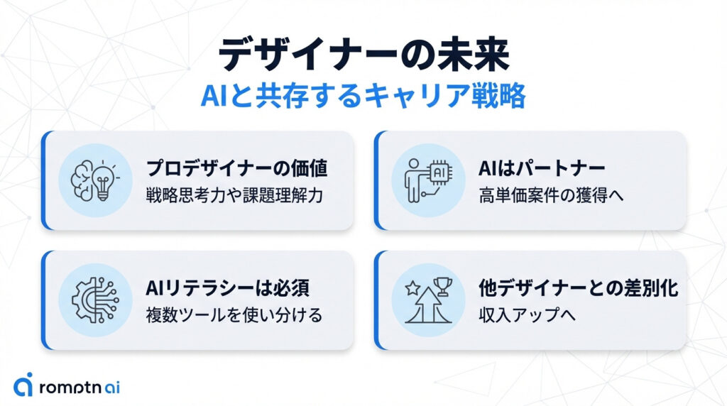 デザイナーの未来:AIと共存するキャリア戦略