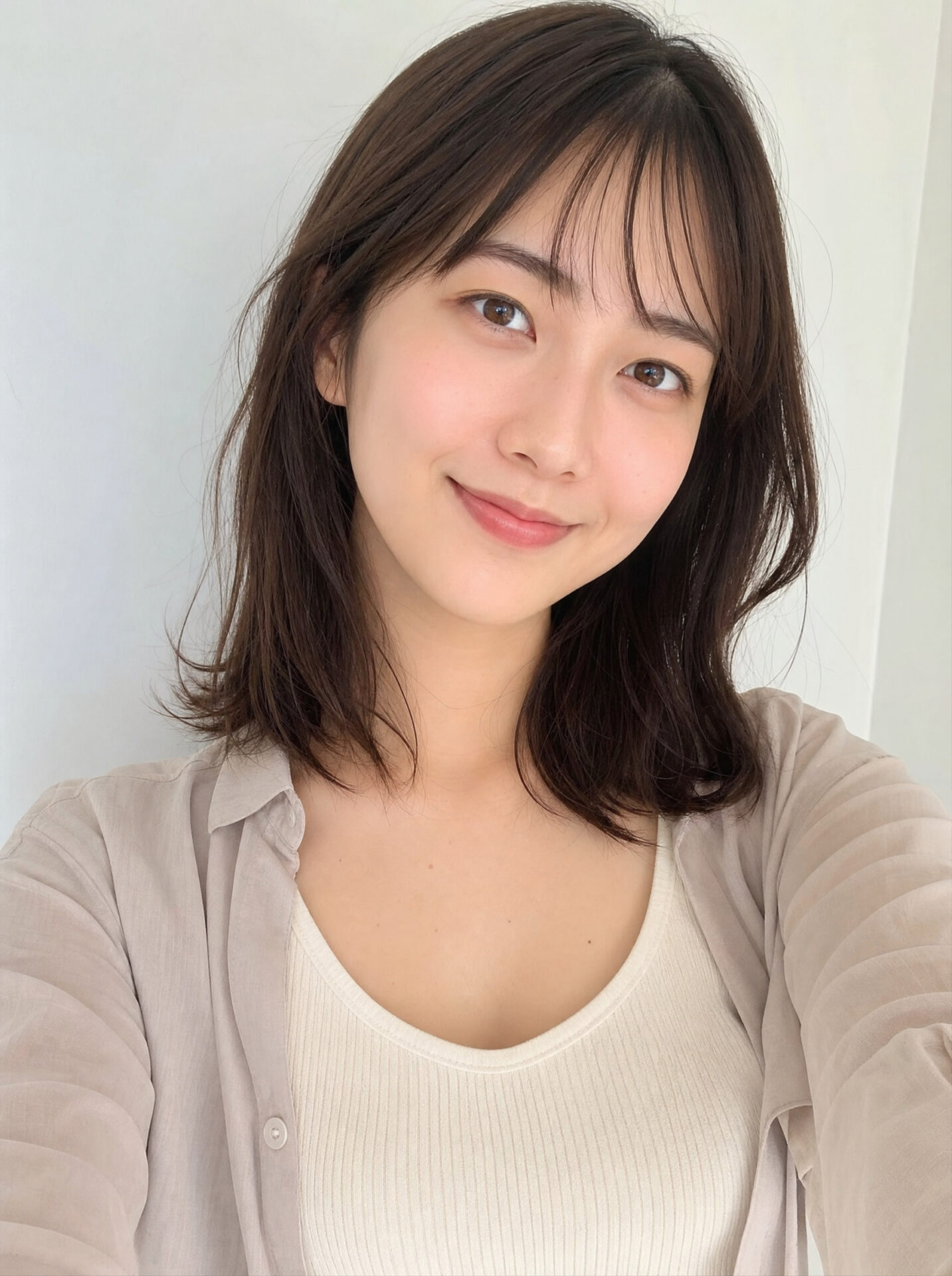 顔診断に使う顔写真の例(AI生成のサンプル顔)